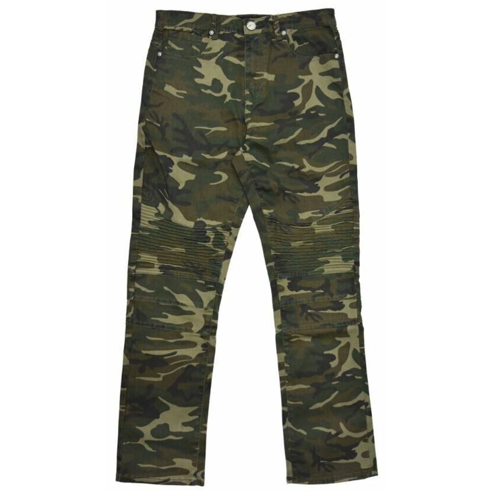 XRAY Boys Camo Print Moto Jeans Size 16 Olive Camo MSRP $58 BXP-96107‎